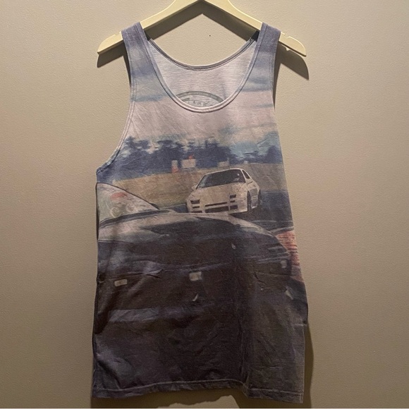 HARDTUNED Other - HARDTUNED HARD TUNED RX7 Graphic Racer Tank Top Large L NEW